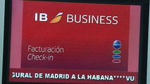 Iberia celebra su regreso a La Habana desde Madrid