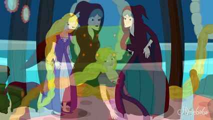 Çizgi Film Masallar I RAPUNZEL ve KÜLKEDİSİ I Çocuk Masal Videoları I AdisebabaTV