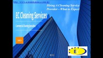 Hiring A Cleaning Service Provider