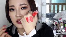 Innisfree Real Fluid Rouge Lipgloss Swatches |  이니스프리 리얼 플루이드 루즈 발색  | Makeup style korea
