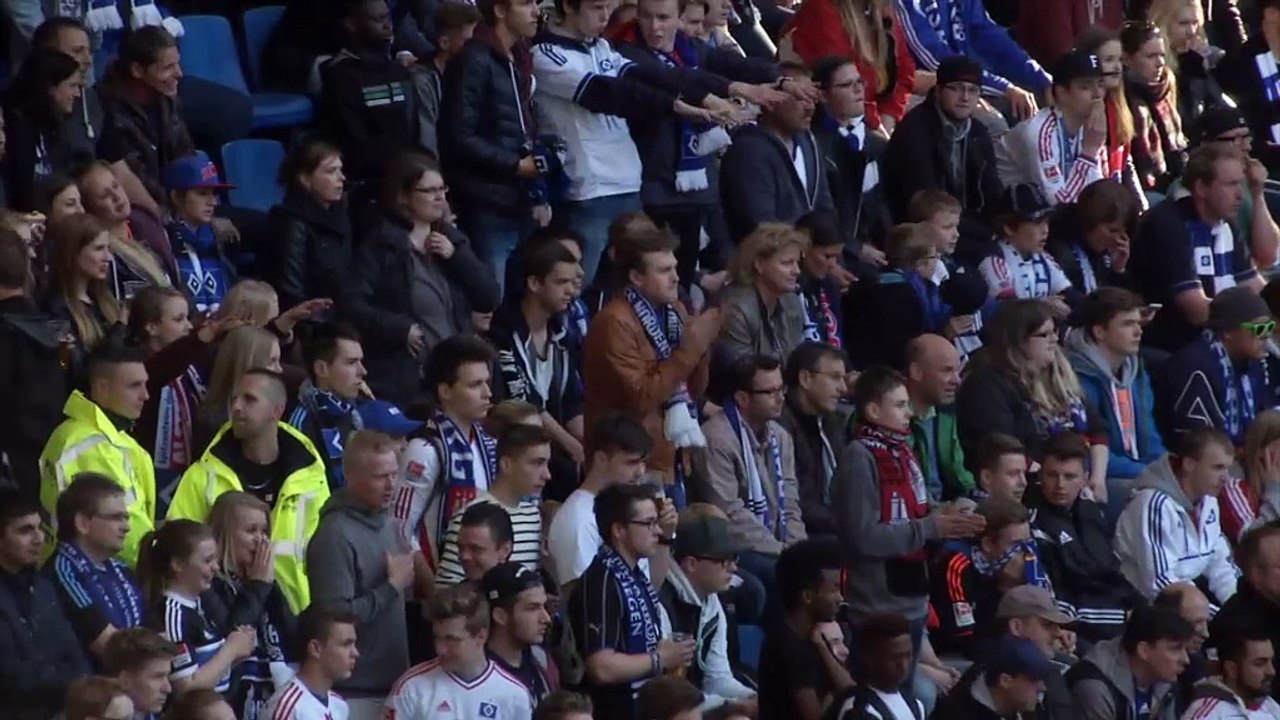 Unabsteigbar! HSV-Fans in Ekstase