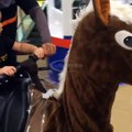 Senangnya Bilqis Khumairah Razak Naik Mainan Kuda di Mall l Anak Ayu Ting Ting