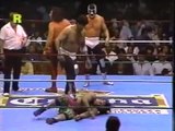 Cien Caras/Máscara Año 2000/Sangre Chicana vs Konnan/Perro Aguayo/El Rayo de Jalisco Jr