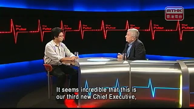 29/6/2012 The Pulse : Chris Yeung on Leung Chun-ying