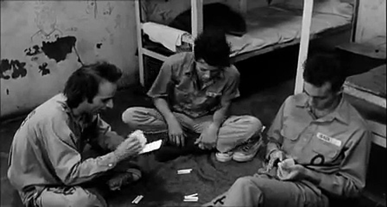 down by law. roberto benigni, tom waits, john lurie. I scream you scream we all scream for ice cream