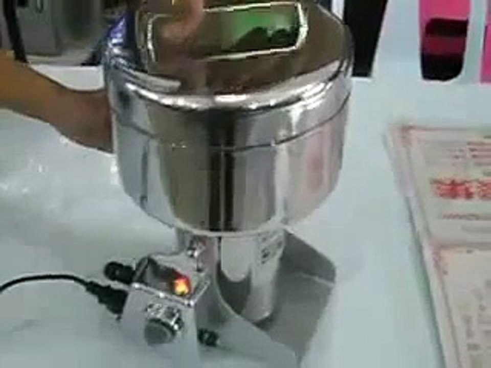 Máy xay tam thất, nấm linh chi, máy nghiền bột ngũ cốc, máy nghiền tiêu, ớt, ngọc trai