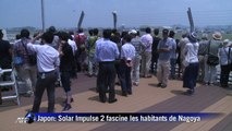 Japon: les habitants de Nagoya fascinés par Solar Impulse 2