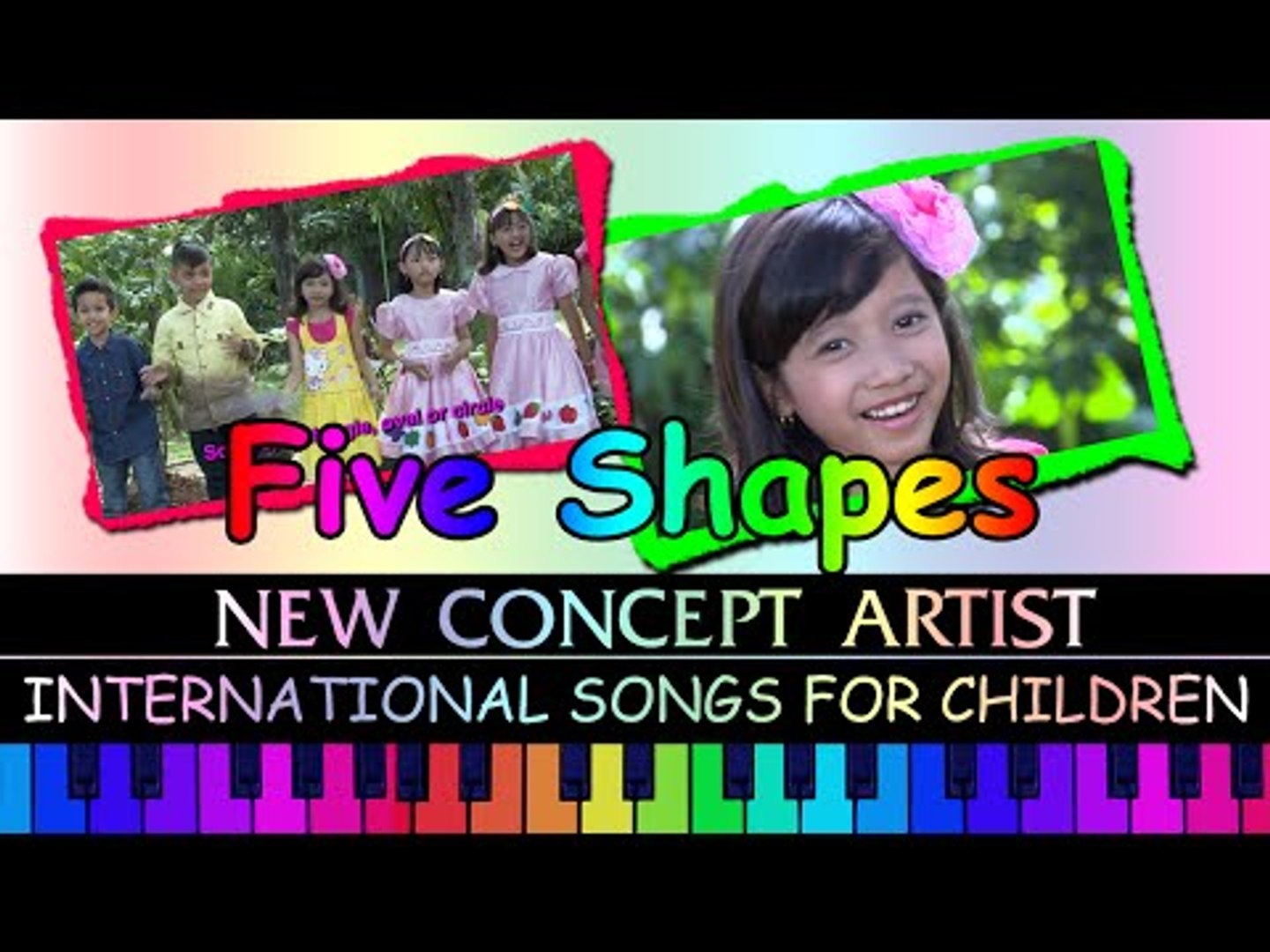 ⁣5 Shape - New Concept Artists - International Songs For Children