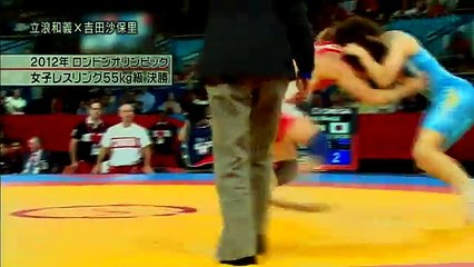 １５年５月３１日スポスタ　立浪×吉田沙保里対談