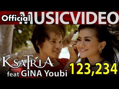 Ksatria Feat Gina Youbi - 123,234 - Official Music Video