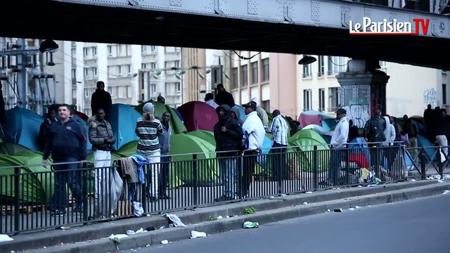 Le campement de migrants du métro La Chapelle évacué
