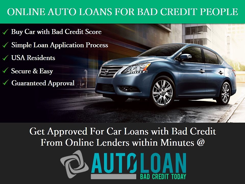Online Car Loans for People with Bad Credit