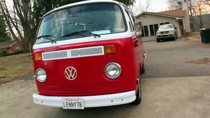 California Dreamin Cover by Kayla Estesin her WW combi van
