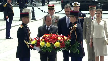 Début de la visite d'Etat en France du roi Felipe VI d'Espagne