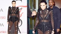 Kim Kardashian PREGNANT Appearance At CFDA Awards