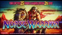 Konami Gaming - Norse Warrior Slot Bonus & Line Hit Wins MAX BET