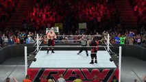WWE 2K15- Brock lesnar vs Mark Henry No Holds Barred Match at RAW 2015 (PS4)