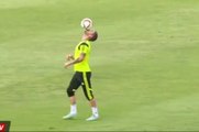 Sergio Ramos great skills in training