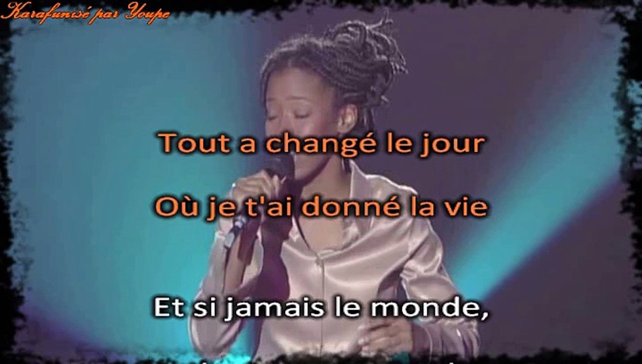 Karaoké Teri Moïse - Je serai là