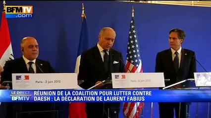 Lutte contre Daesh: "un combat de long terme", selon Fabius