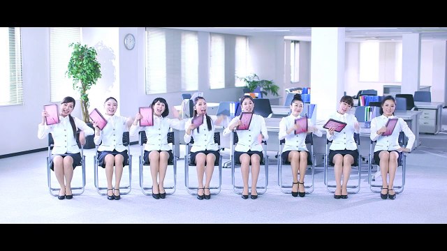 Line Dance 745 | 踊る！8人のOLラインダンス | ラッキィ池田振り付け | Japanese Girls Dance at Office ♯LineDance