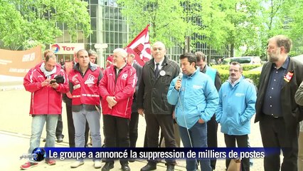 Mobilisation des salariés d'Areva pour la sauvegarde de l'emploi