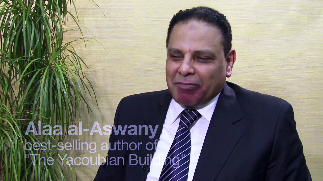 Alaa Al Aswany, writer, Egypt