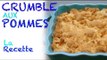 Recette : crumble aux pommes