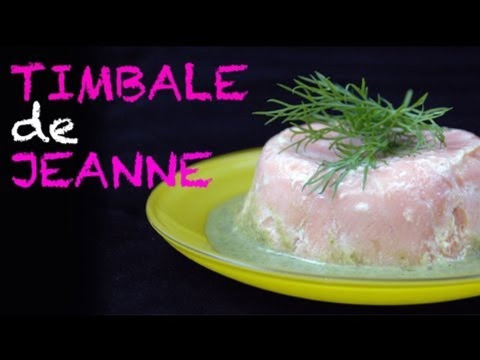 Timbale de Jeanne recette au microondes Vidéo Dailymotion
