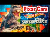 Hot Wheels Mega Surprise Pack with Pixar Cars Lightning McQueen in Radiator Springs