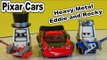 Disney Pixar Cars Unboxing New Cars Heavy Metal Eddie and Rocky with Lightning McQueen