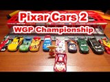 Disney Pixar Cars WGP Racers with Lightning McQueen with the Race Car Launcher