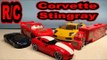 Corvette Stingray Concept RC with Lamborghini RC and Disney Pixar Lightning McQueen