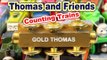 Thomas and Friends , Counting Trains from the Mystery Box with Gold Thomas the Train
