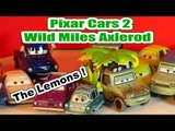 Pixar Cars2 Wild Miles Axlerod Unboxing and more Lemons from Pixar Cars