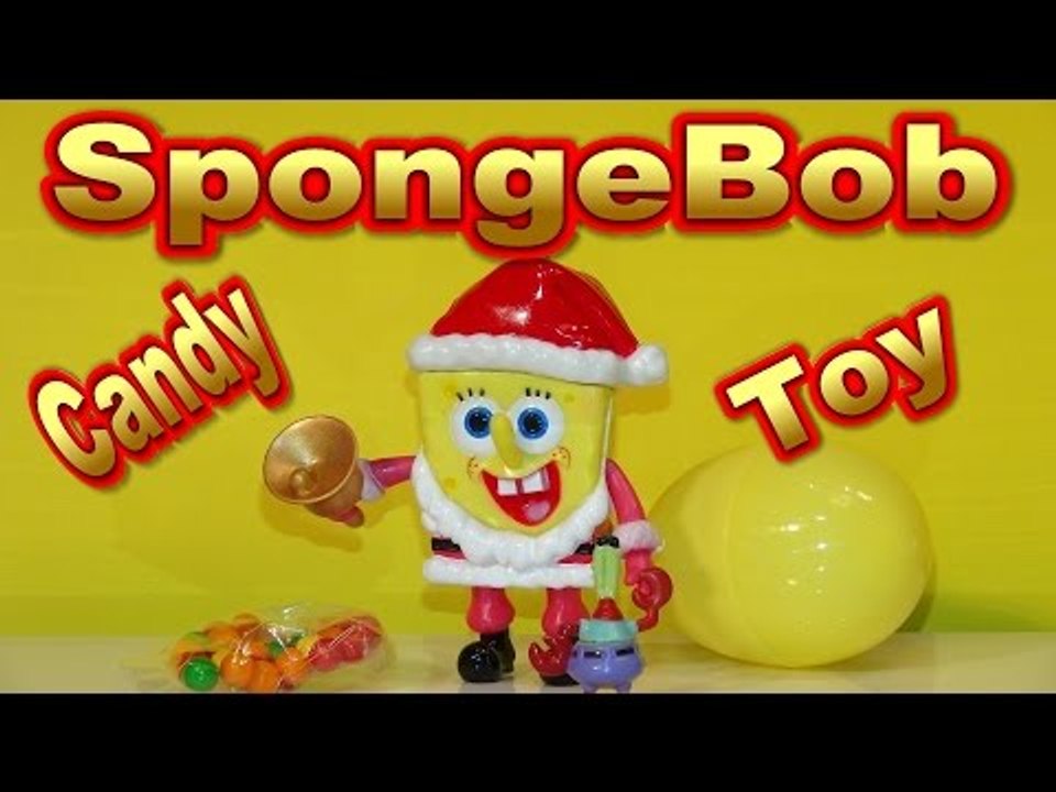 SpongeBob Squarepants Candy Toy Set with Surprise Toy and Stickers