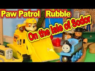 Paw Patrol , Rubble on the Double with Thomas and Friends on the Isle of Sodor