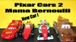 Pixar Cars2 New Car Unboxing, Mama Bernoulli, with Lightning , Mater, Francesco and Mack