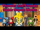 Thomas and Friends, The Sodor Steam Works Play Set ,  with Percy James and Toby