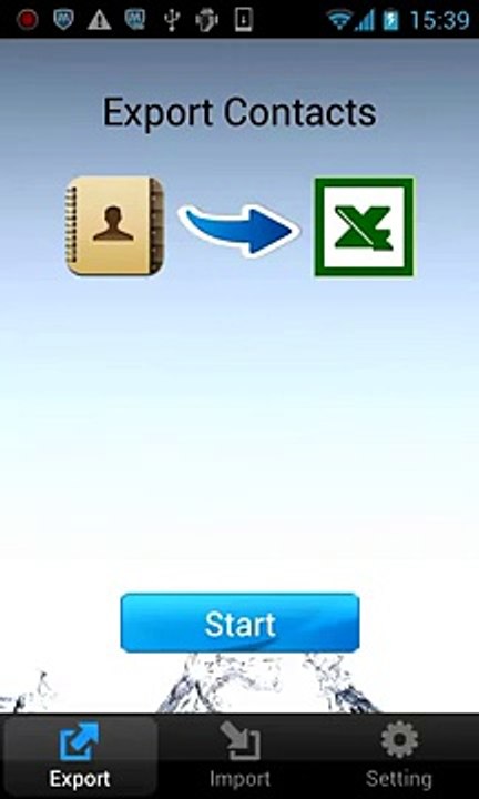 ExcelContacts Android Version