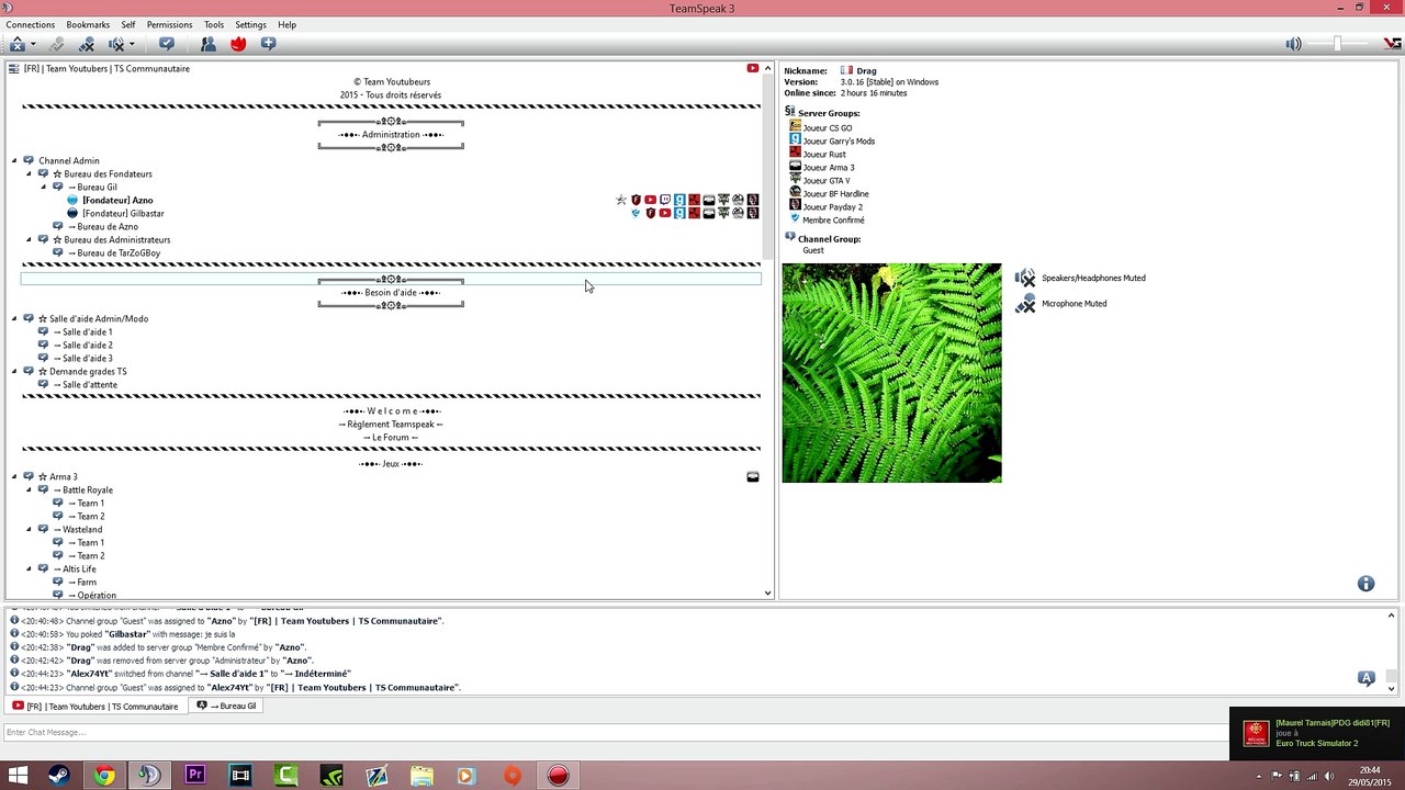 [HD] Présentation de mon TS