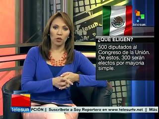 México elegirá este domingo a sus diputados federales