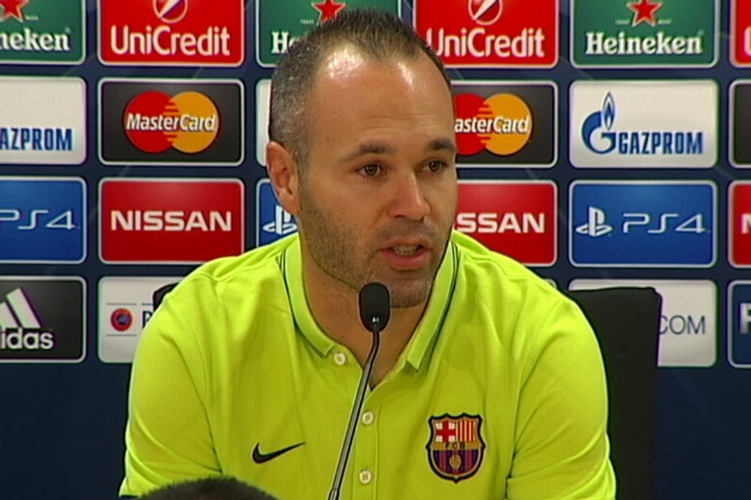 Iniesta: "No me pasa por la cabeza no estar en la final"