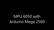 MPU 6050 IMU with Arduino Mega 2560 and Processing Teapot Demo