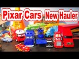 Pixar Cars new Police Hauler with Mack, Lightning McQueen, Mater, Sheriff, Doc Hudson and more