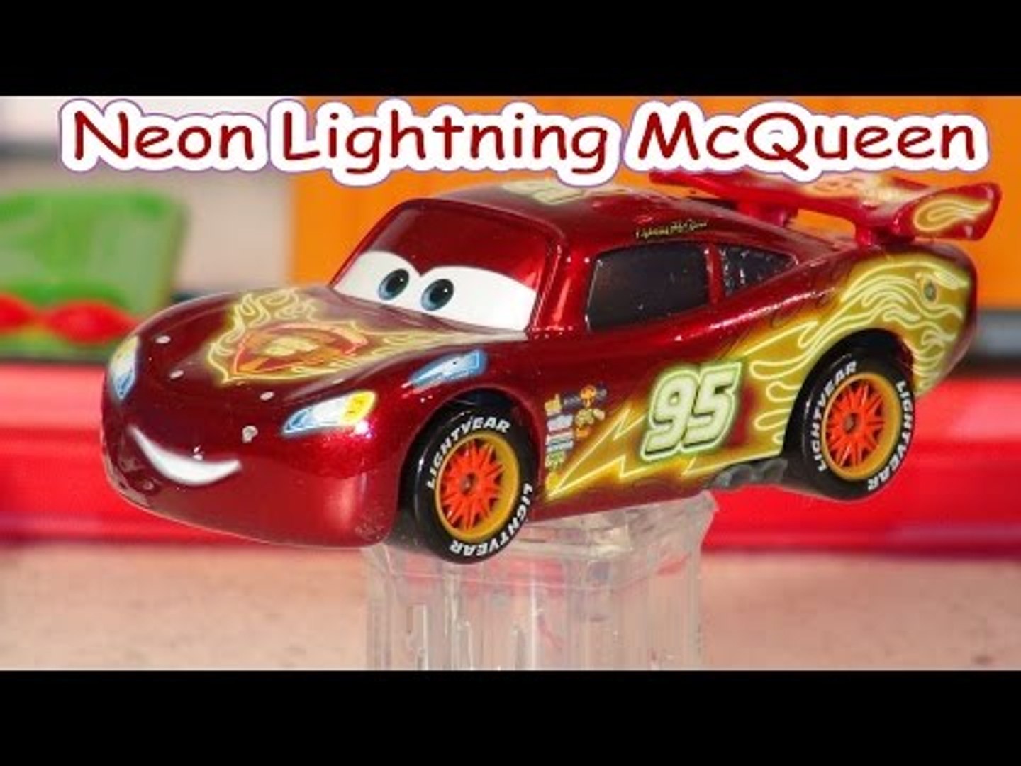 neon lightning mcqueen