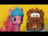 Play Doh Sweet Shoppe Perfect Twist Ice Cream Maker with My Little Pony Pinkie Pie and Mater in Radi