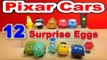 12 Surprise Eggs, Magical Pixar Cars Eggs Lightning McQueen, Mater and more