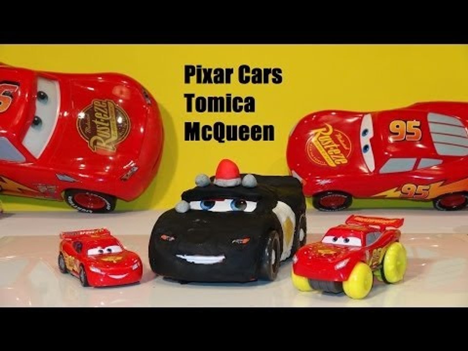 Play Doh Pixar Cars Police Officer Lightning McQueen from Play Doh Disney Cars2