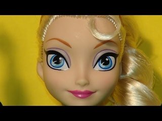 Disney Frozen Queen Elsa Color Magic Wand open box walk through, when she arrives Special Delivery t